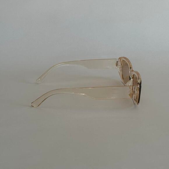 Retro square sunglasses with a - Picture 3 of 6